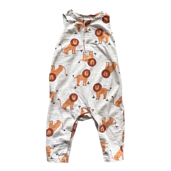 Old Navy lion print jumper 6-12 months - Picture 1 of 5